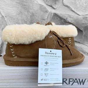 low moccasin boots